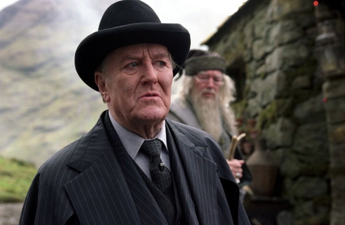 Britský veterán Robert Hardy si v sérii filmů o Harrym Potterovi zahrál ministra kouzel s výmluvným jménem - Kornelius Popletal. 