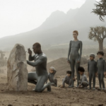 Vychováni vlky: Dva androidi - Otec a Matka - jsou pověřeni výchovou lidských dětí na tajemné planetě. Brzy však zjistí, že jde o velmi obtížný úkol.