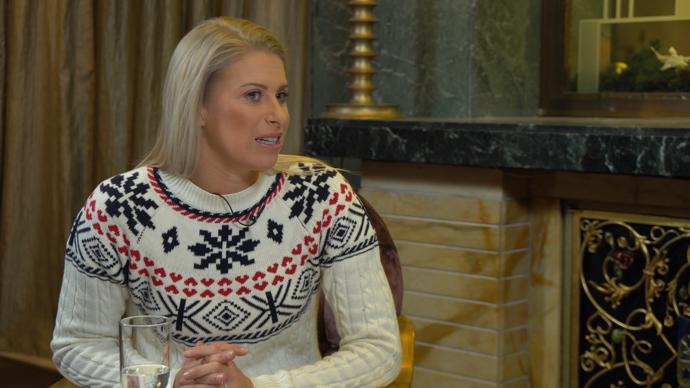 Tenistka Andrea Sestini Hlaváčková přijala pozvání do talkshow Na kafeečko.