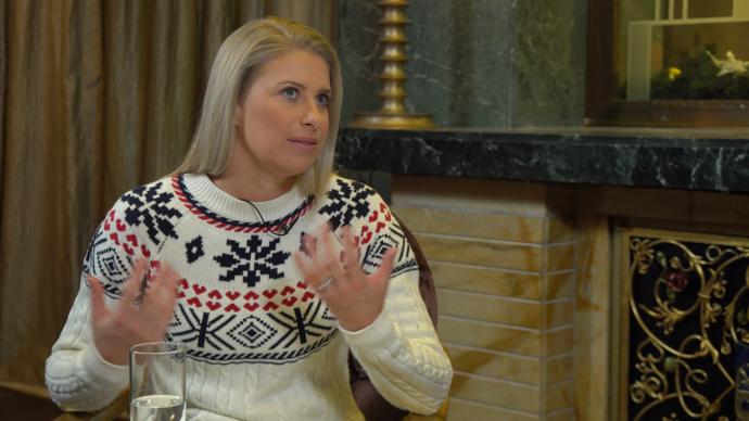 Tenistka Andrea Sestini Hlaváčková před lety přijala pozvání do talk show Na kafeečko.