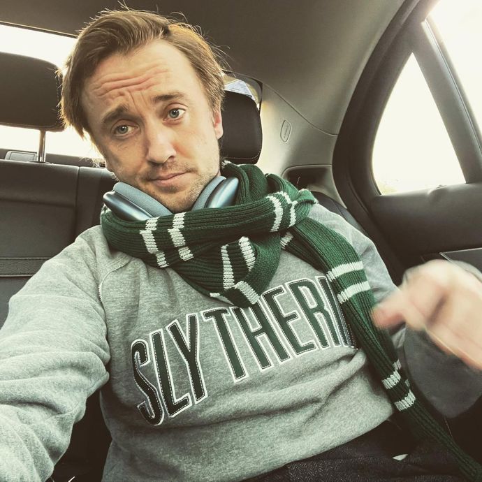 A tady je Tom Felton dnes.