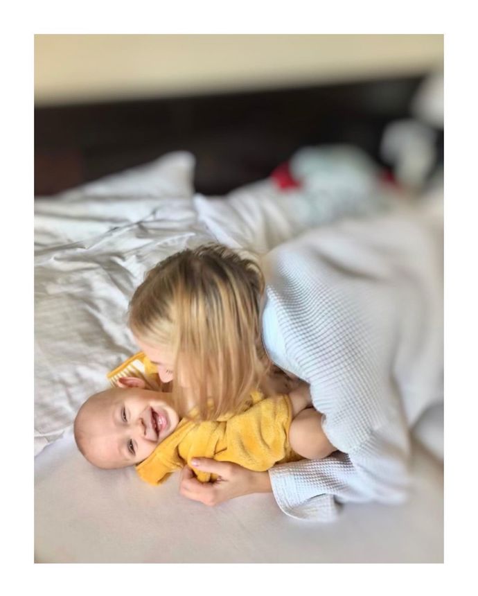 Nathaniel se narodil v listopadu roku 2020 a je prvním Petřiným dítětem. Pro Romana Vojtka jde o třetího potomka.