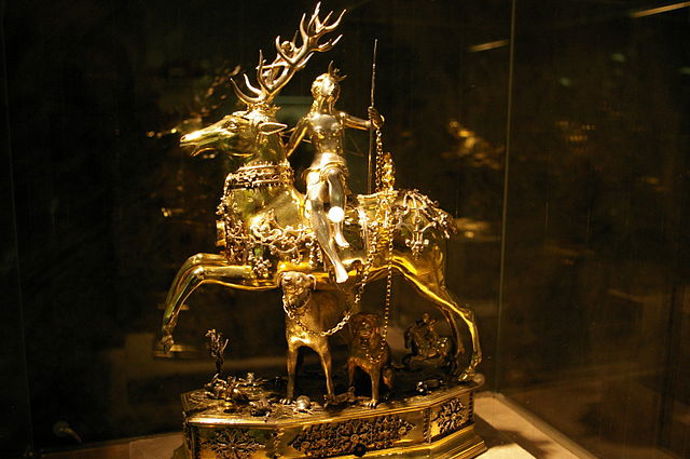 Obdivovat zde můžeme krásná umělecká díla...