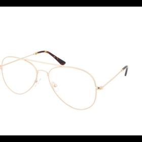 Pilot dámské oversized kovové brýle v jemném růžovém designu. Crullé, 979 Kč