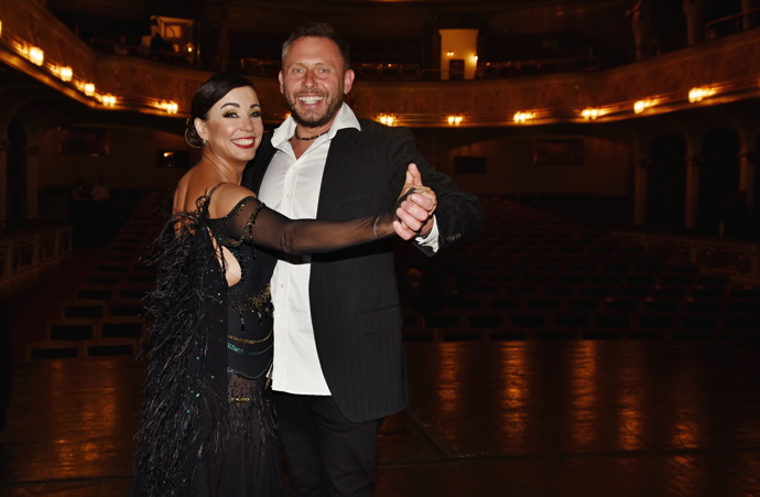 Tuna podpořil Nelu Boudovou také na akci Roztančené divadlo.