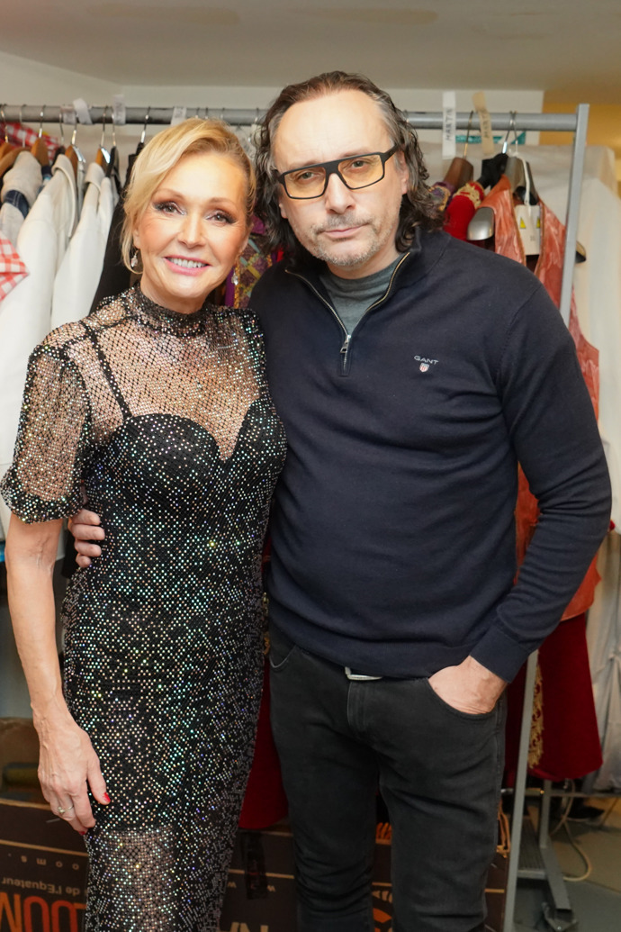 Marián Vojtko neodolal společné fotce s Helenou Vondráčkovou.