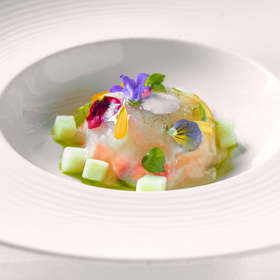 Timbál z humra potěší nejen chuťové pohárky. Hodí se jako předkrm.