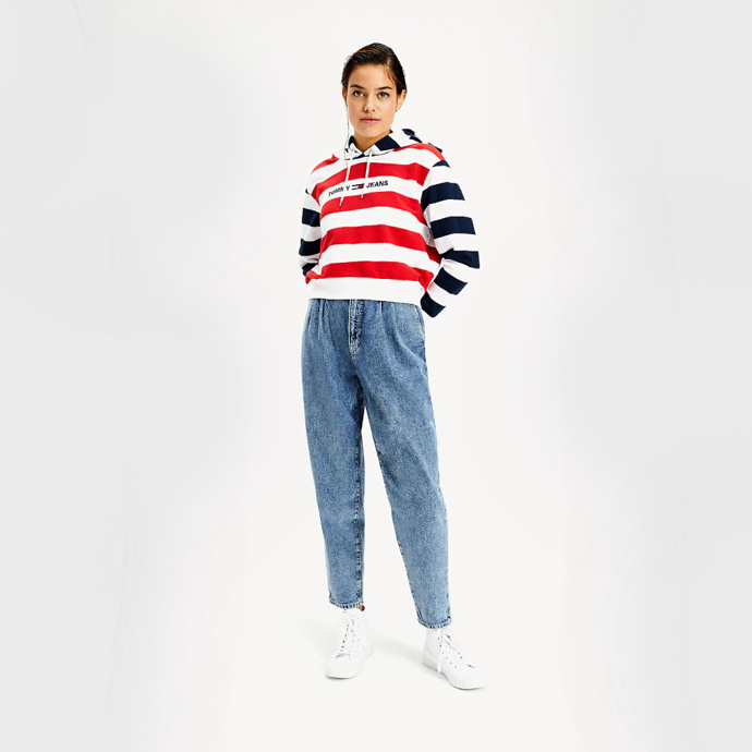 Dámská mikina v barvách trikolóry. Tommy Jeans, 2243 Kč