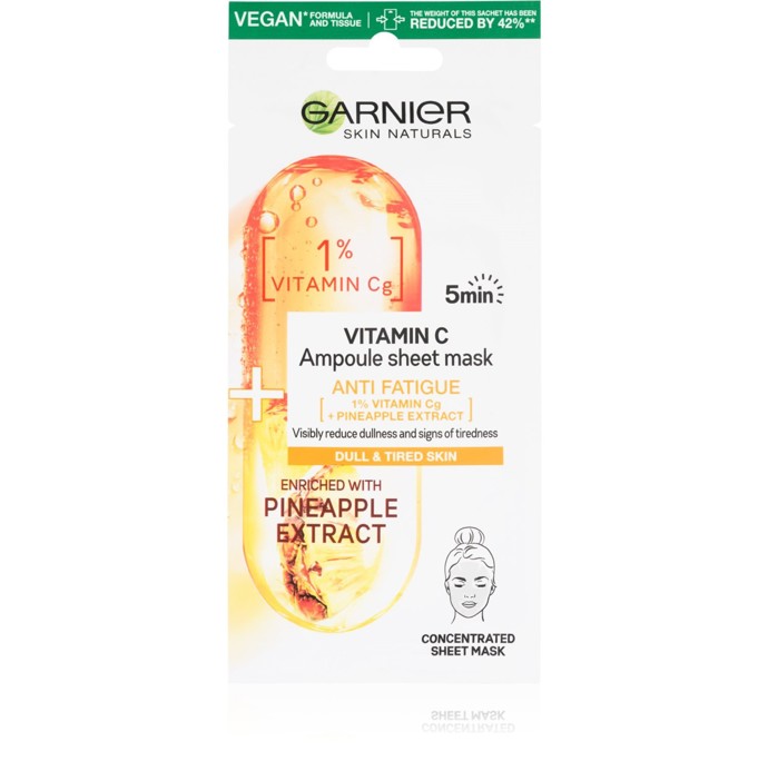 Není nic horšího než probdělá noc před náročným dnem. Pokud jste se tedy vzbudila s unaveným a oteklým obličejem, vsaďte na energizující textilní masky, které vaši pleť rozjasní a osvěží během pouhých 5 minut. Garnier, 62 Kč