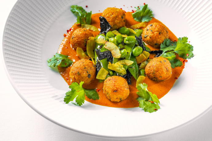 Špenátové krokety zase potěší milovníky vegetariánských pokrmů.