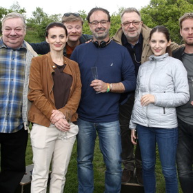 Tenkrát štáb ještě netušil, že se právě rodí nový hvězdný pár.