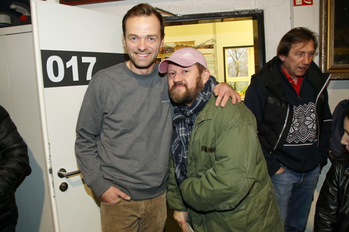 Lukáš Langmajer a Karel Zima, představitel Pavla Slaniny. Také pánům bude Slunečná jistě chybět.