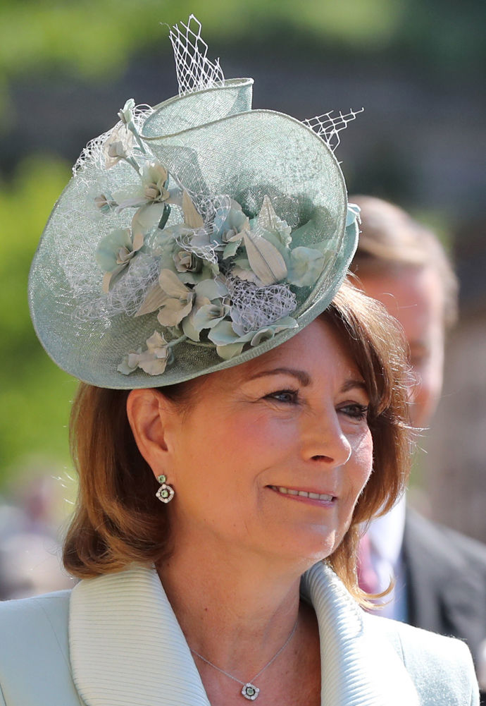 Carol Middleton je půvabná a elegantní dáma.