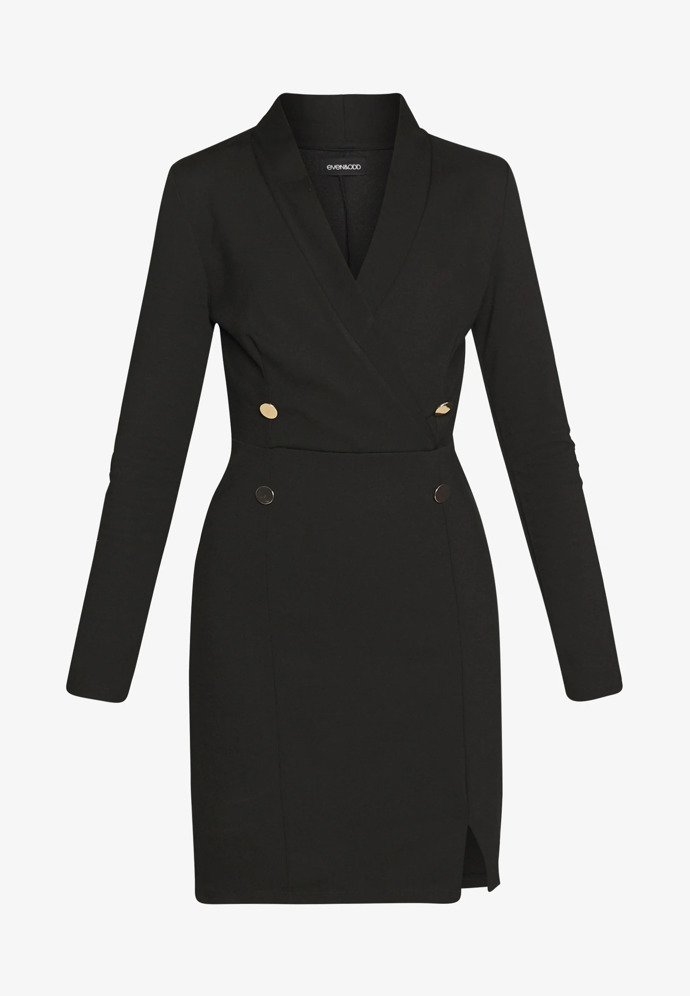 Pouzdrové černé šaty. Even&Odd, 890 Kč