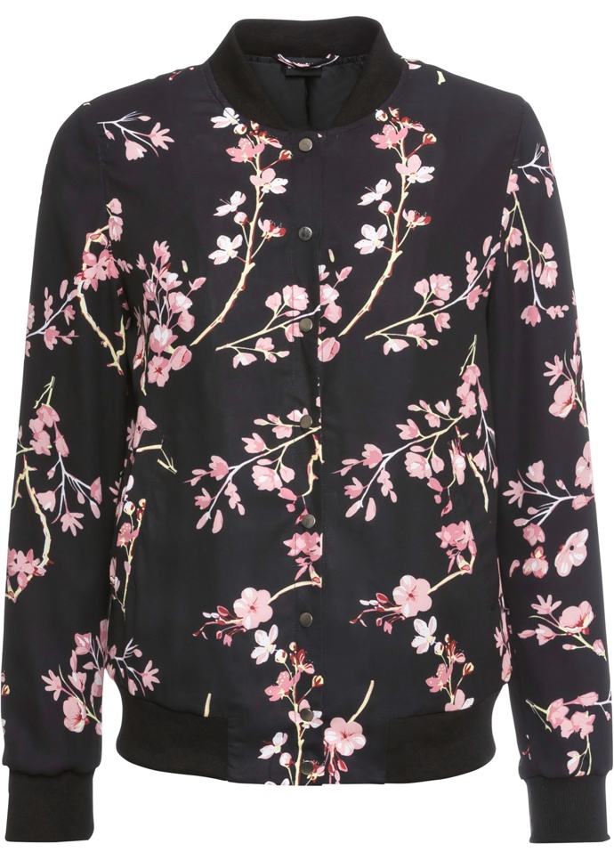 Jarní bundička s patentovými knoflíky. Bonprix, 749 Kč