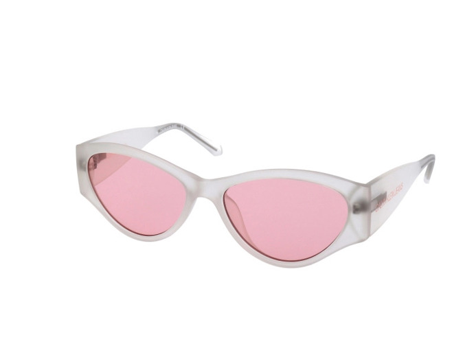 Transparentní sluneční cat eye Calvin Klein brýle s růžovými skly. Alensa, 1179 Kč
