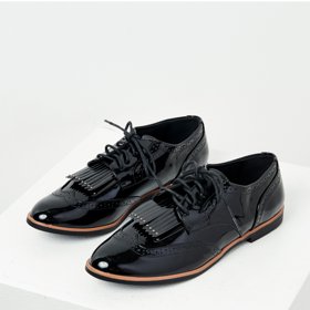 Dámské černé polobotky. CAMAÏEU, 559 Kč