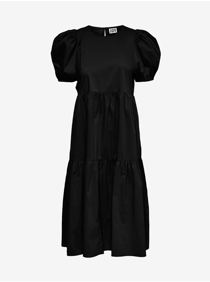 Černé šaty s balonovými rukávy. JDY, 919 Kč