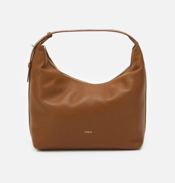 Hnědá slouchy handbag v hnědém odstínu. Furla, 6240 Kč