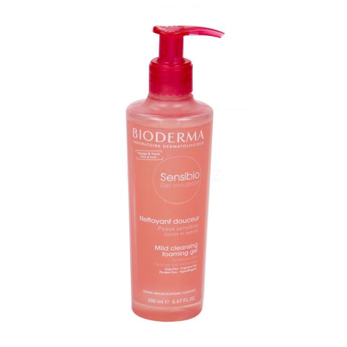 Šetrný čisticí gel pro citlivou a podrážděnou pleť. BIODERMA, 238 Kč
