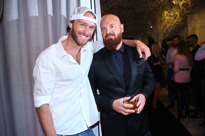 Staršími syny Karla Vágnera jsou rybář Jakub (vlevo) a manžel topmodelky Simony Krainové Karel (vpravo).