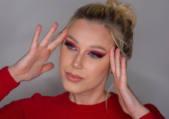 Extravagantní líčení očí a rtů podle Diany Vitikačové využijete při každé výjimečné příležitosti. Poradíme vám, jak ho dosáhnout doma.