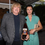 Muzikant Karel Vágner se svou čtvrtou ženou Katinou Papadopulosovou, matkou Josefa a Anny.