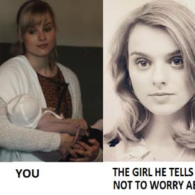 Seriál Devadesátky si diváci natolik oblíbili, že herečky Patricii Pagáčovou a Štěpánku Fingerhutovou začali umisťovat na vtipné koláže.