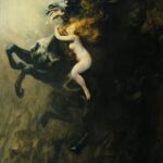 ...dovolil si nahou ženu posadit na šíleného koně a vznikl obraz Szał uniesień (Extáze).