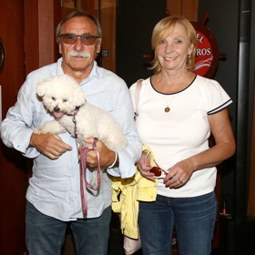 Pavel Zedníček s Hankou Kousalovou, kterou si vzal v roce 2017.