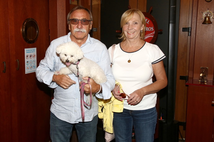 Pavel Zedníček s Hankou Kousalovou, kterou si vzal v roce 2017.