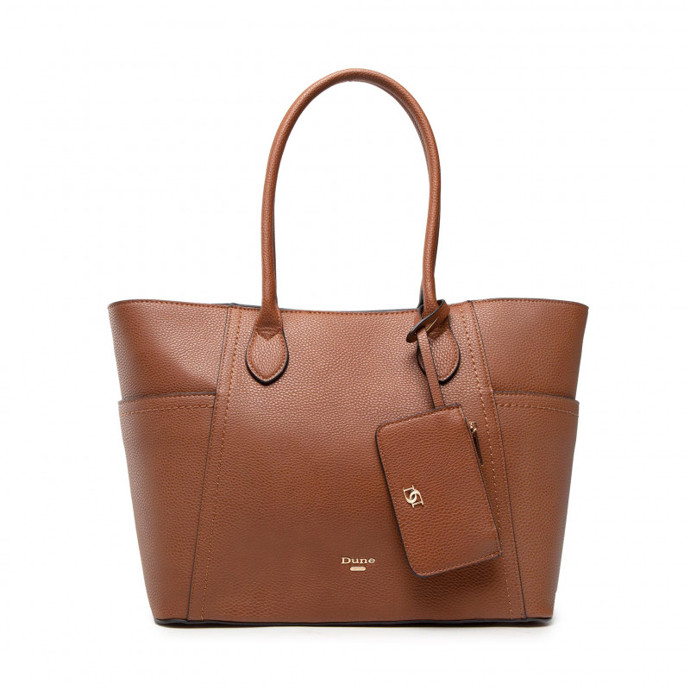 Hnědá shopper kabelka. Dune London, 2706 Kč