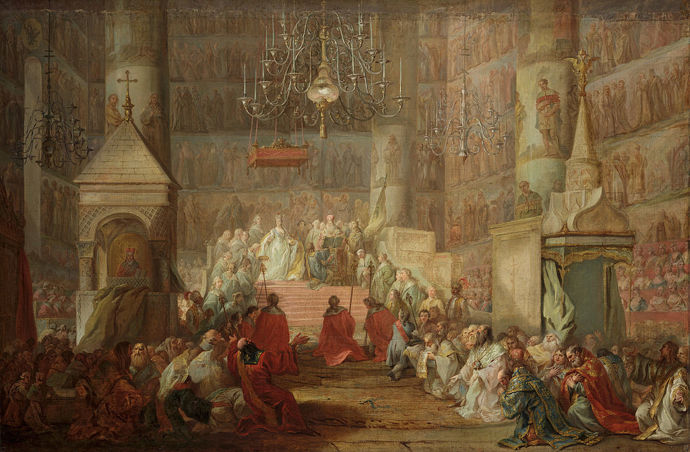 Kateřina II. Veliká byla mezi lidmi oblíbená. 