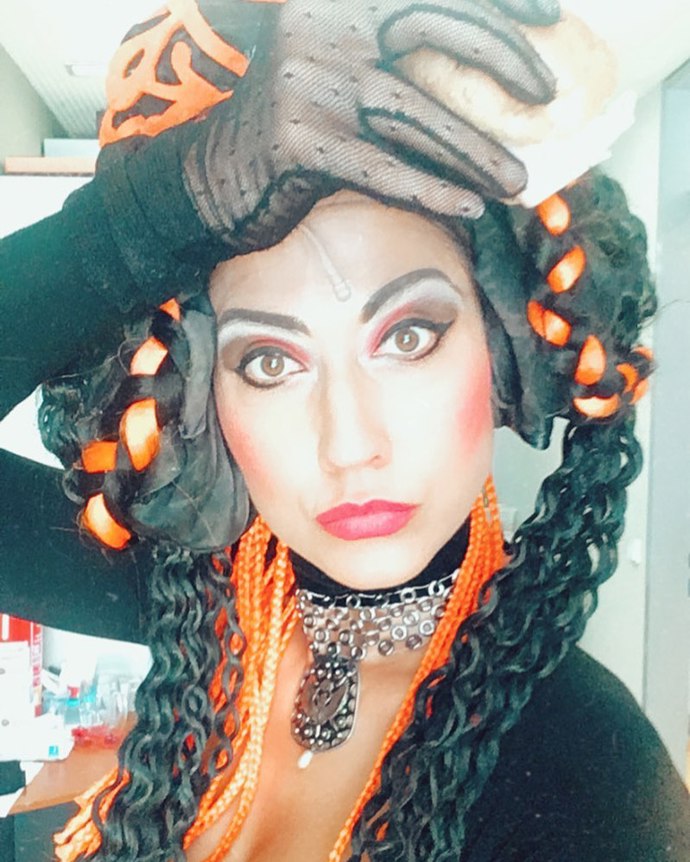 Michaela Zemánková vystupuje také v muzikálu Královna Kapeska v Hudebním divadle Karlín...