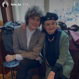 Společnost dělal Evě Holubové také partner dcery Karolíny, model Matěj Paprčiak.