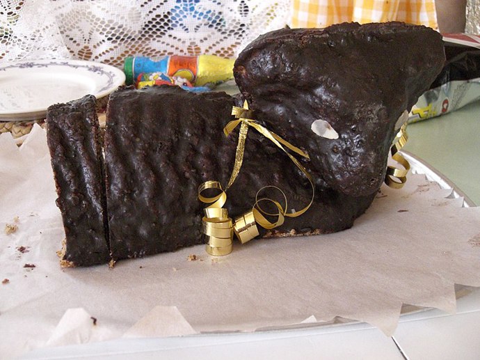 Velikonočního beránka lze vylepšit čokoládou...