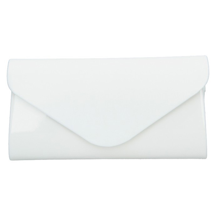 Elegantní dámské psaníčko střední velikosti v bílém odstínu. Kabelecky.cz, 699 Kč