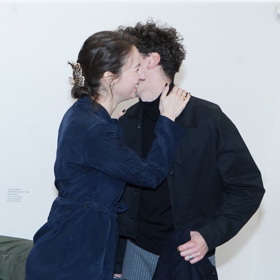 Berenika Kohoutová se s kamarádem Janem Cinou ráda viděla.