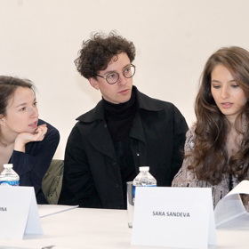 Jan Cina ztvární v představení Marta Václava Neckáře.