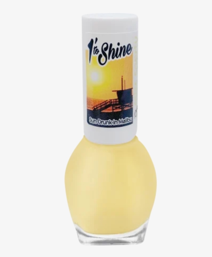 Lak na nehty 1'To Shine ve žlutém odstínu. Miss Sporty, 36 Kč