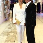 Maroš Kramár s herečkou Zuzanou Mauréry na filmovém festivalu v Karlových Varech.