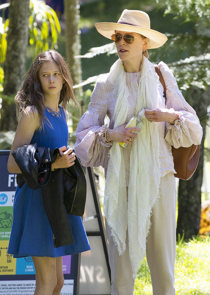 Nicole Kidman s dcerou Sunday.
