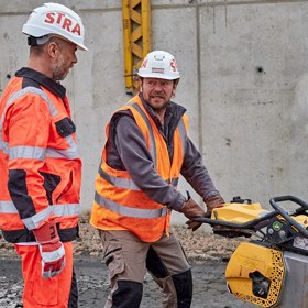 ...a také dělníka na stavbě.