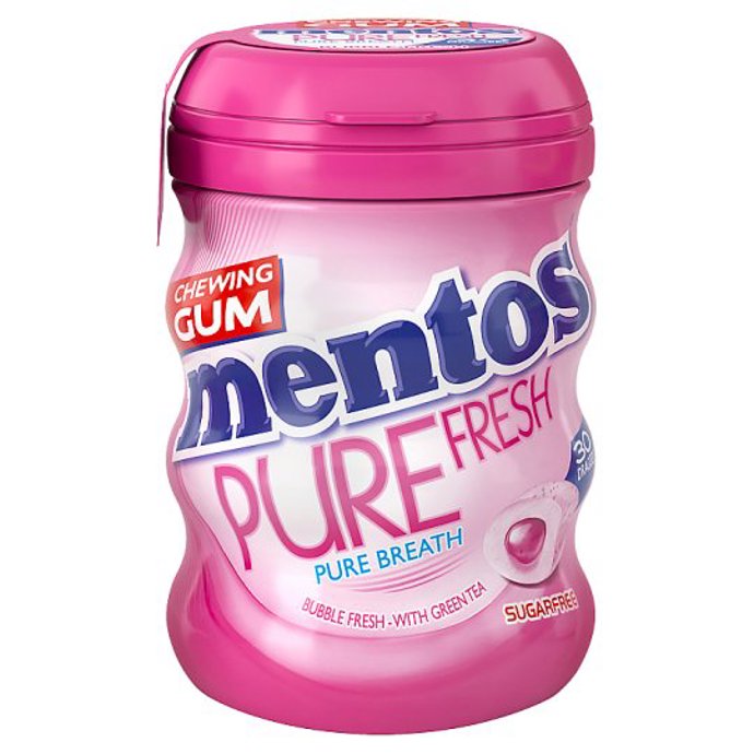 Fresh žvýkačky. Mentos, 50 Kč