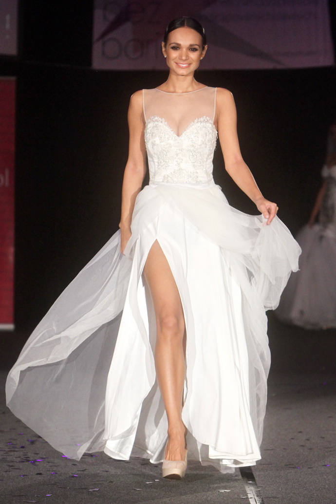 Takto Gabriele Dvořákové slušela přehlídková mola, na kterých už se dnes příliš často neobjevuje.