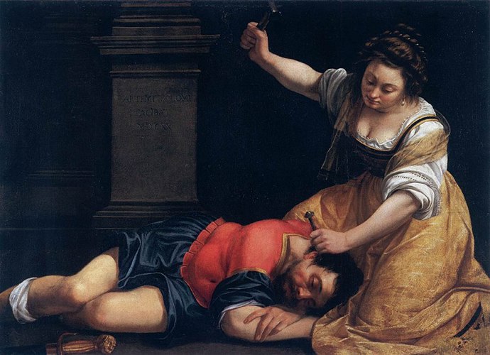 Jáel a Sisera Aneb jak žena zlikvidovala mocného vojevůdce.