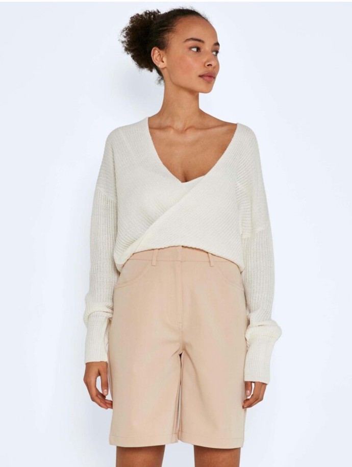 Béžové široké kraťasy. Noisy May, 799 Kč