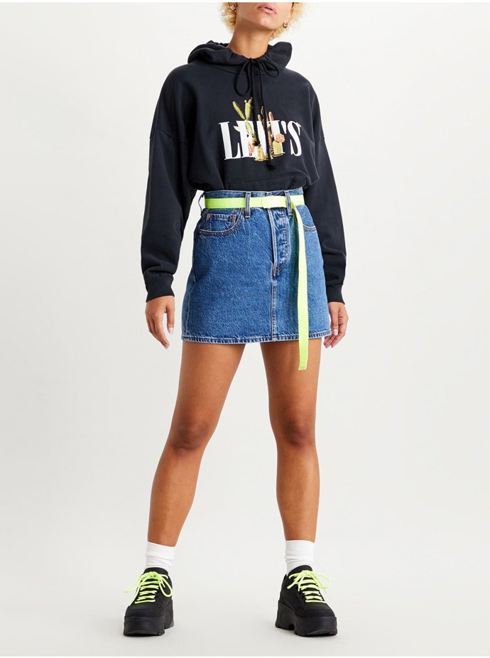 Krátká modrá džínová sukně. Levi's®, 1279 Kč