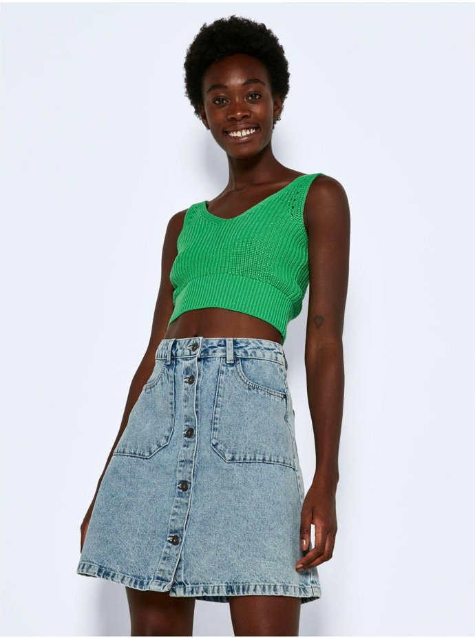 Světle modrá džínová sukně. Noisy May, 679 Kč