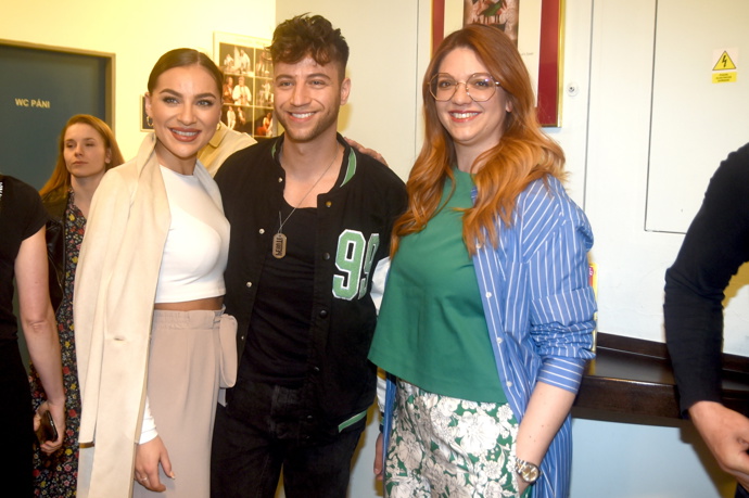 Felicita Prokešová, Milan Peroutka a Kateřina Bohatová.